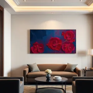 hotel lobby wall art mockup example 1